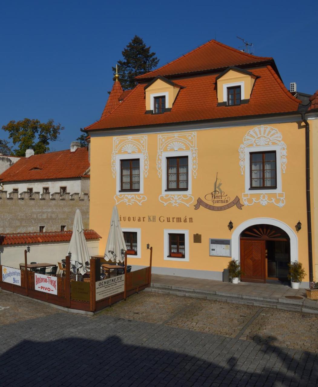 Hotel Gurman Horsovsky Tyn Luaran gambar